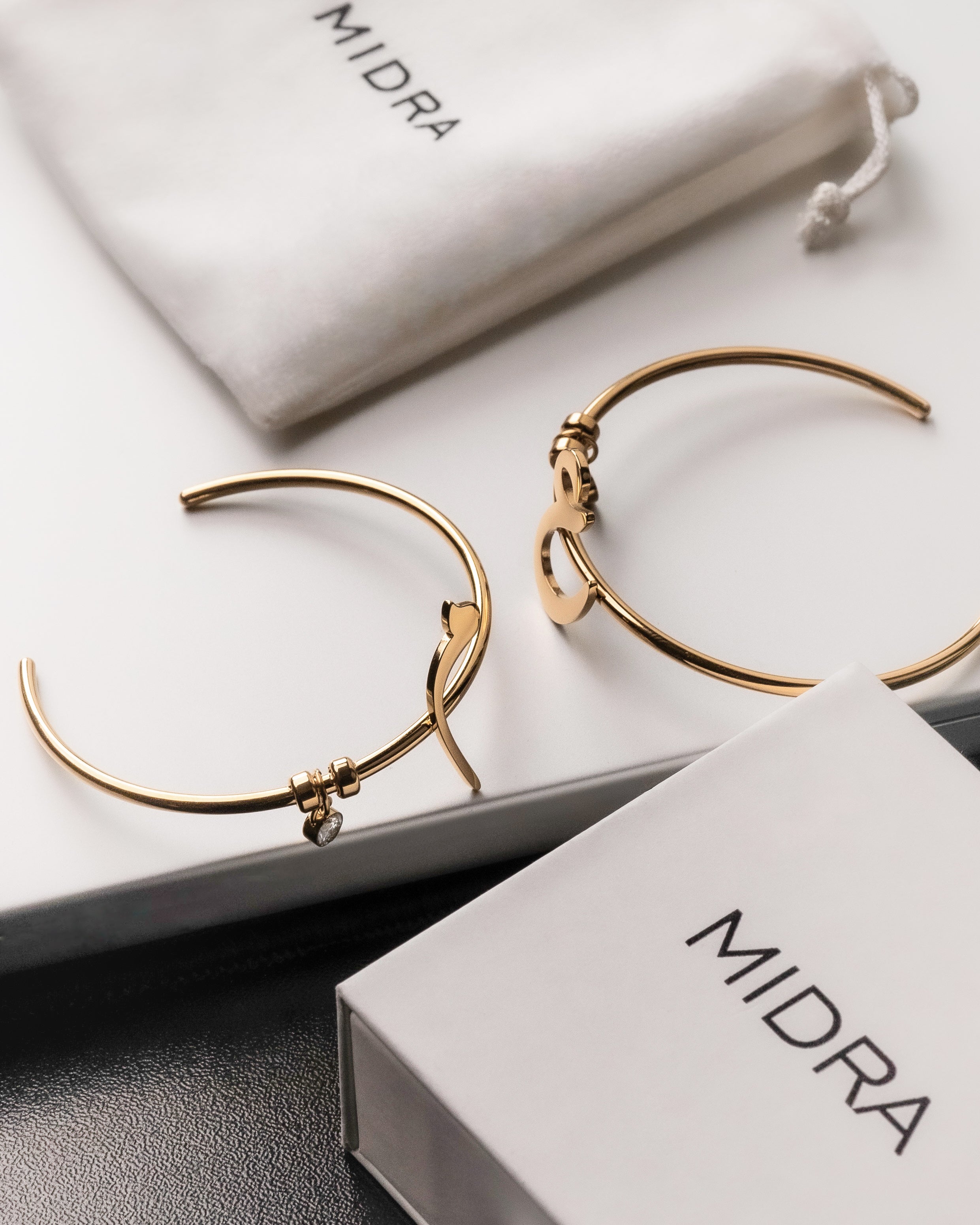 Calligraphed Initial Bracelet س