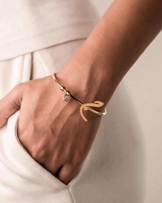 Arabic Letter Bracelet ج