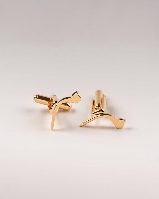 Calligraphed Arabic Letter Cufflinks