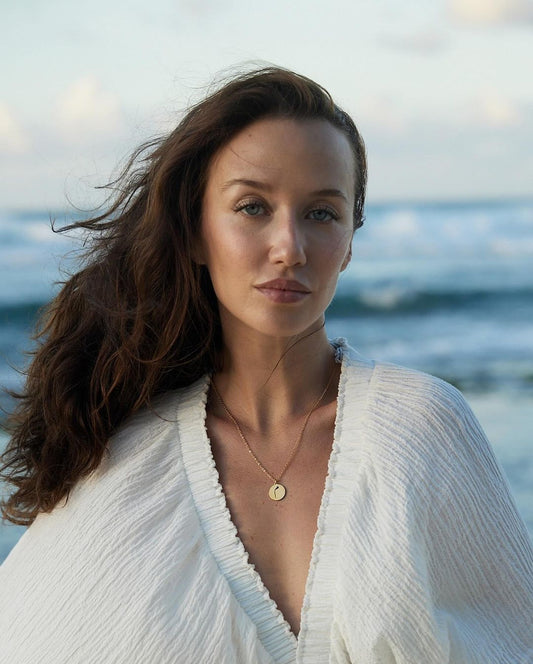 Arabic Letter Necklace ط