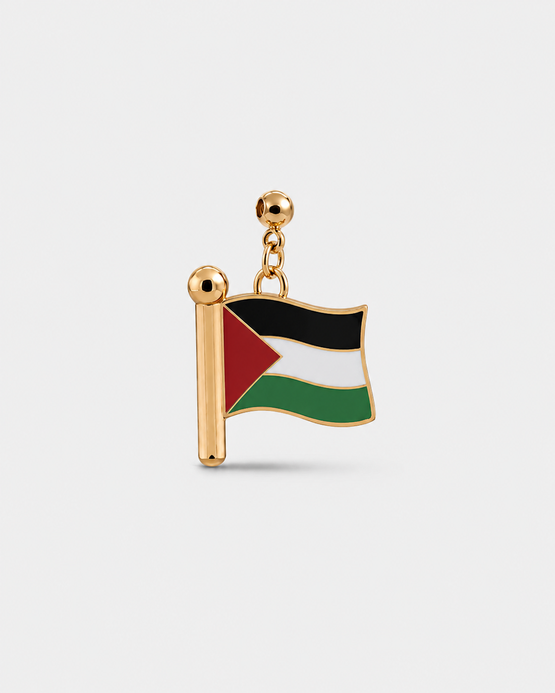 PALESTINE FLAG CHARM