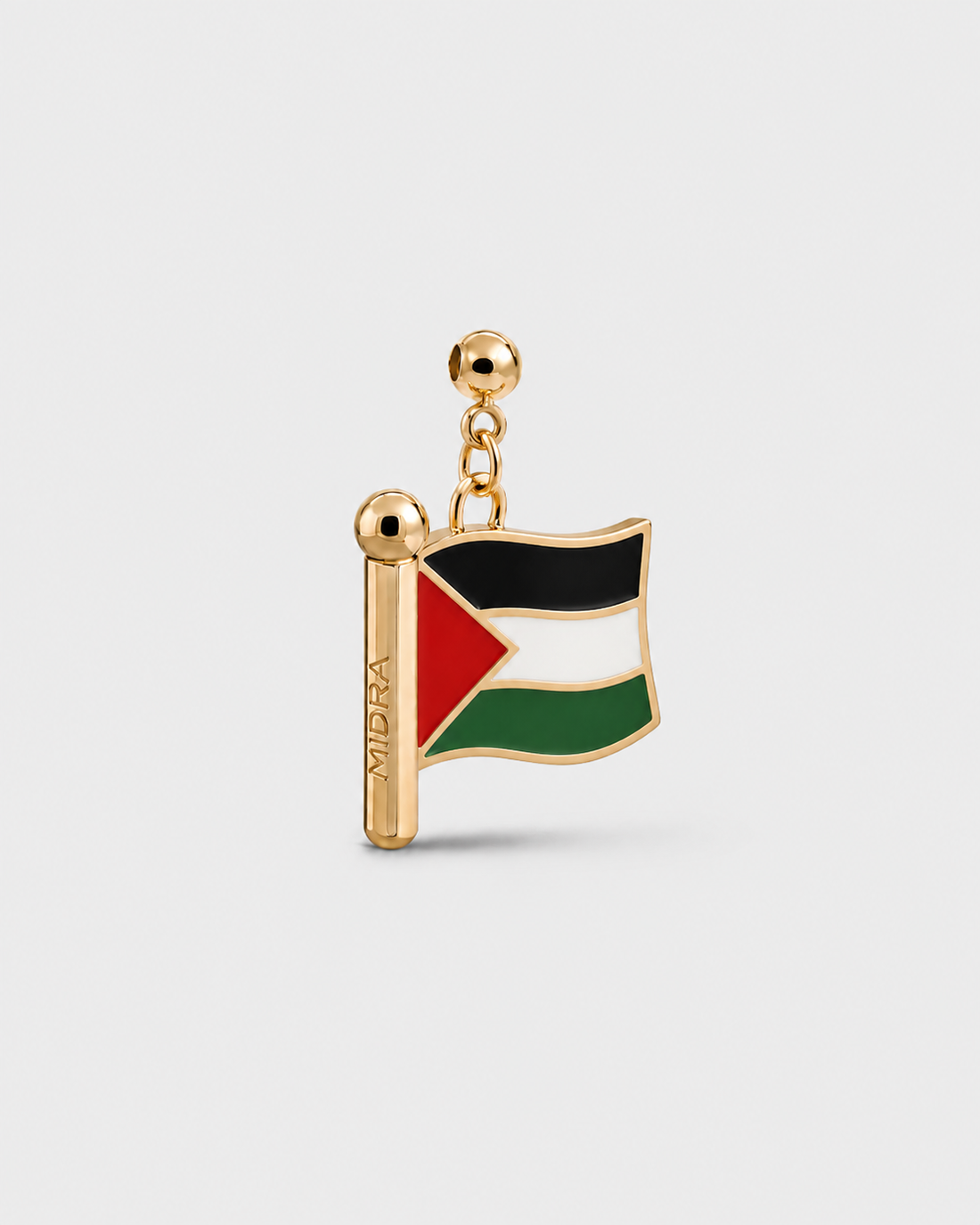 PALESTINE FLAG CHARM