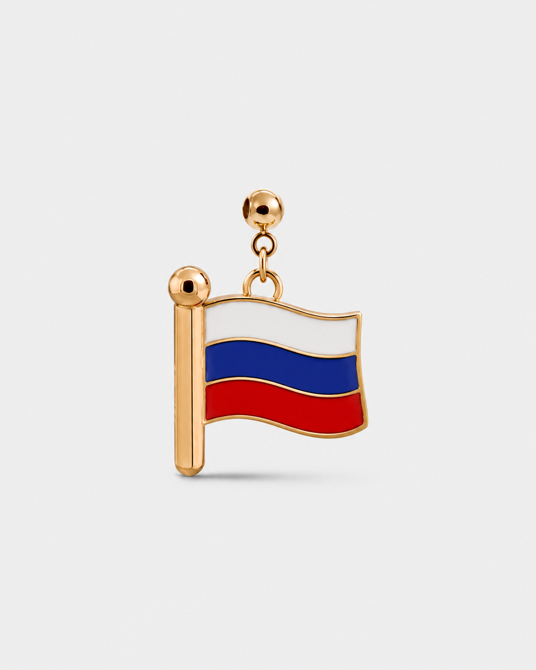 RUSSIA FLAG CHARM