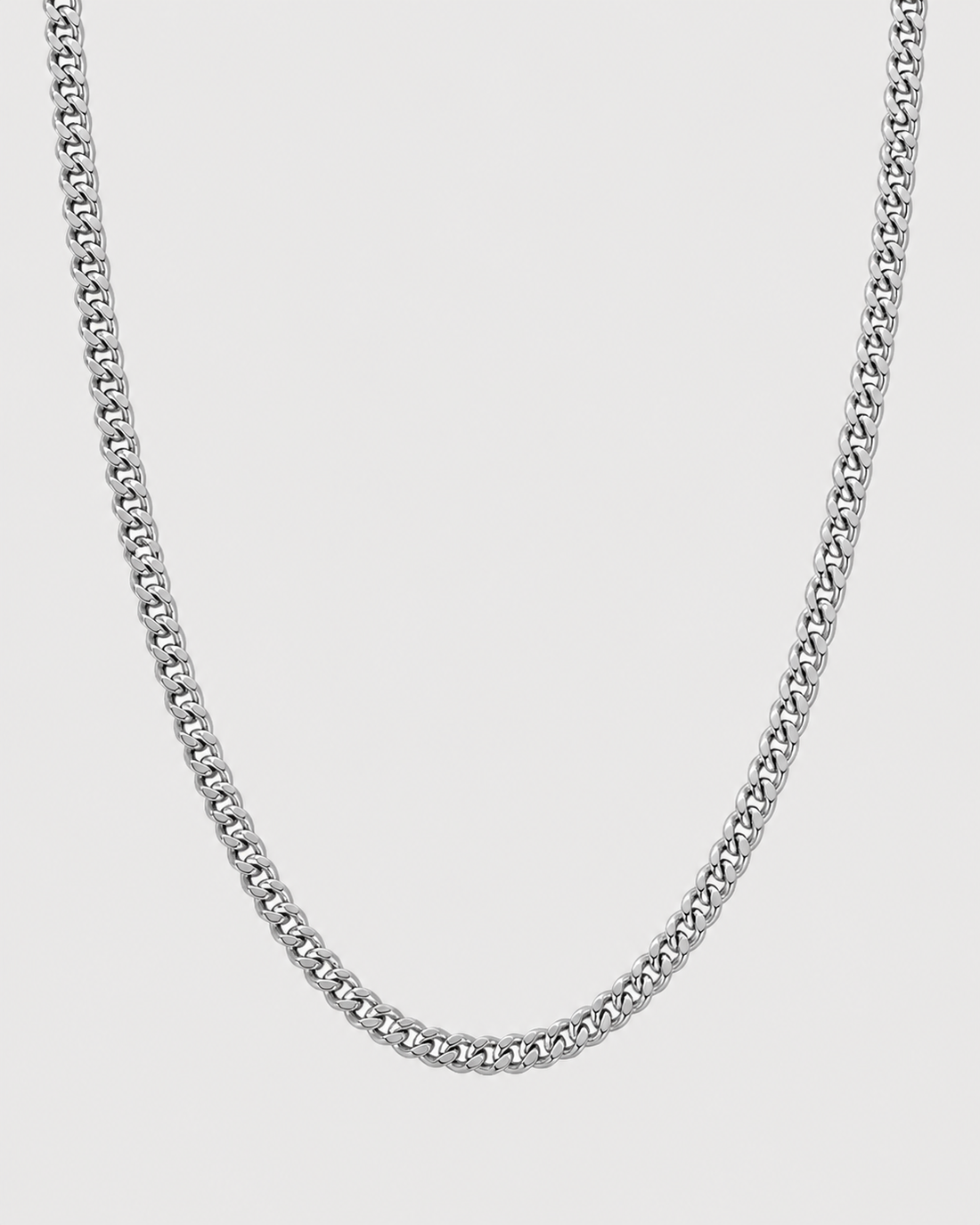 Cuban Chain (Silver) 4mm
