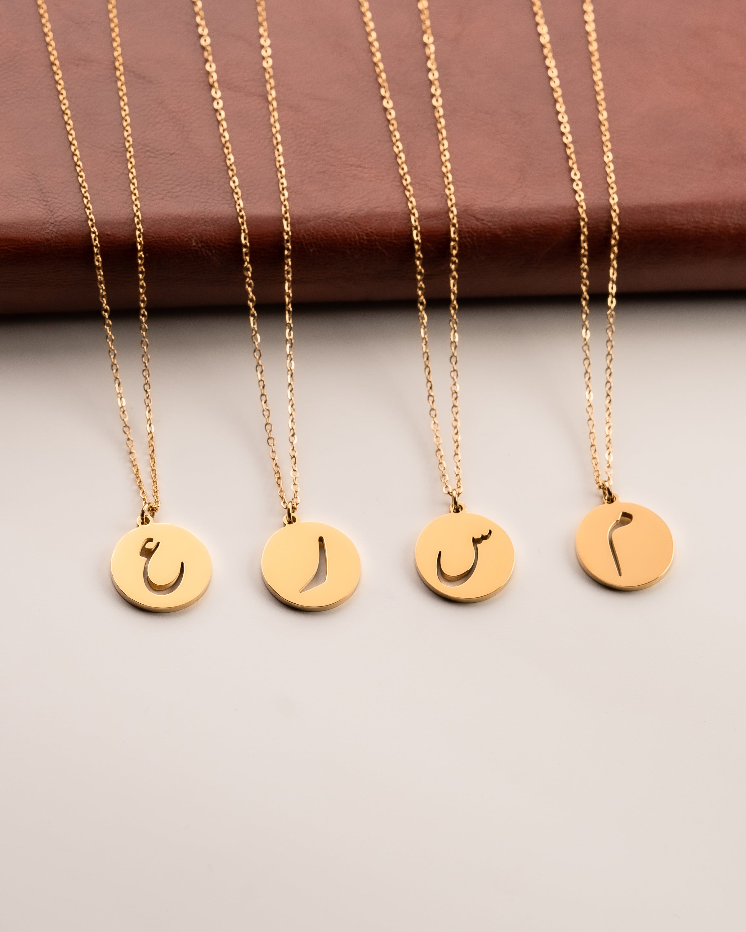 Initial Necklace ز