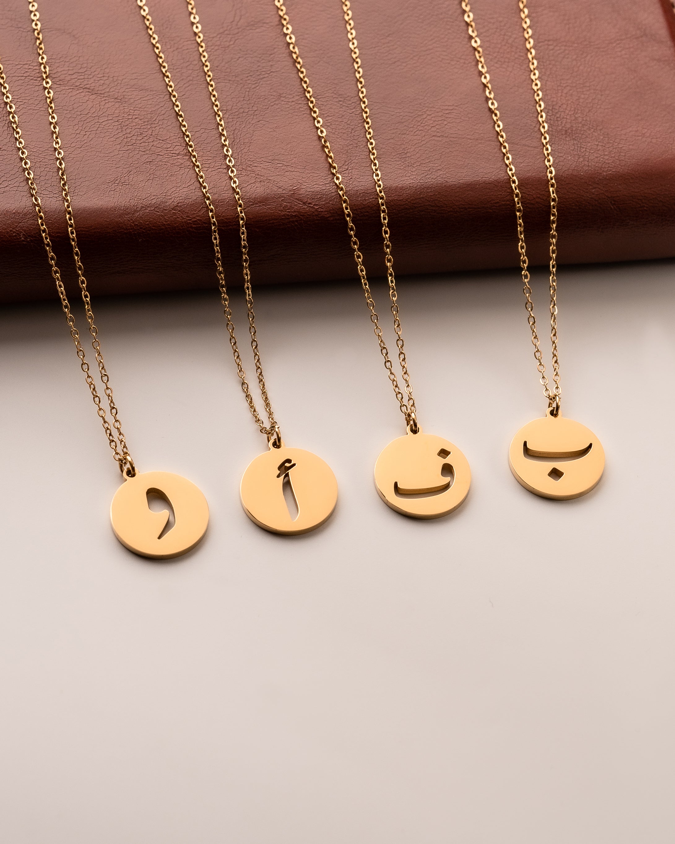 Initial Necklace ز
