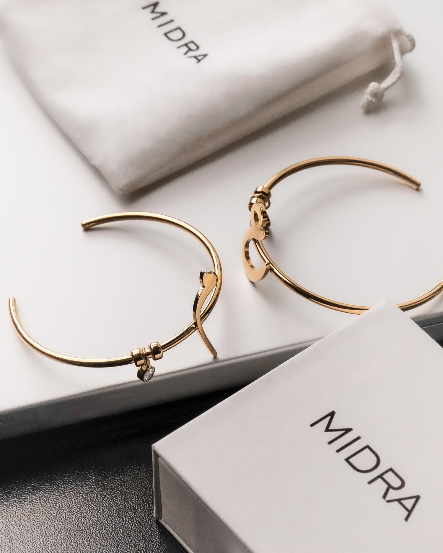 Calligraphed Initial Bracelet س