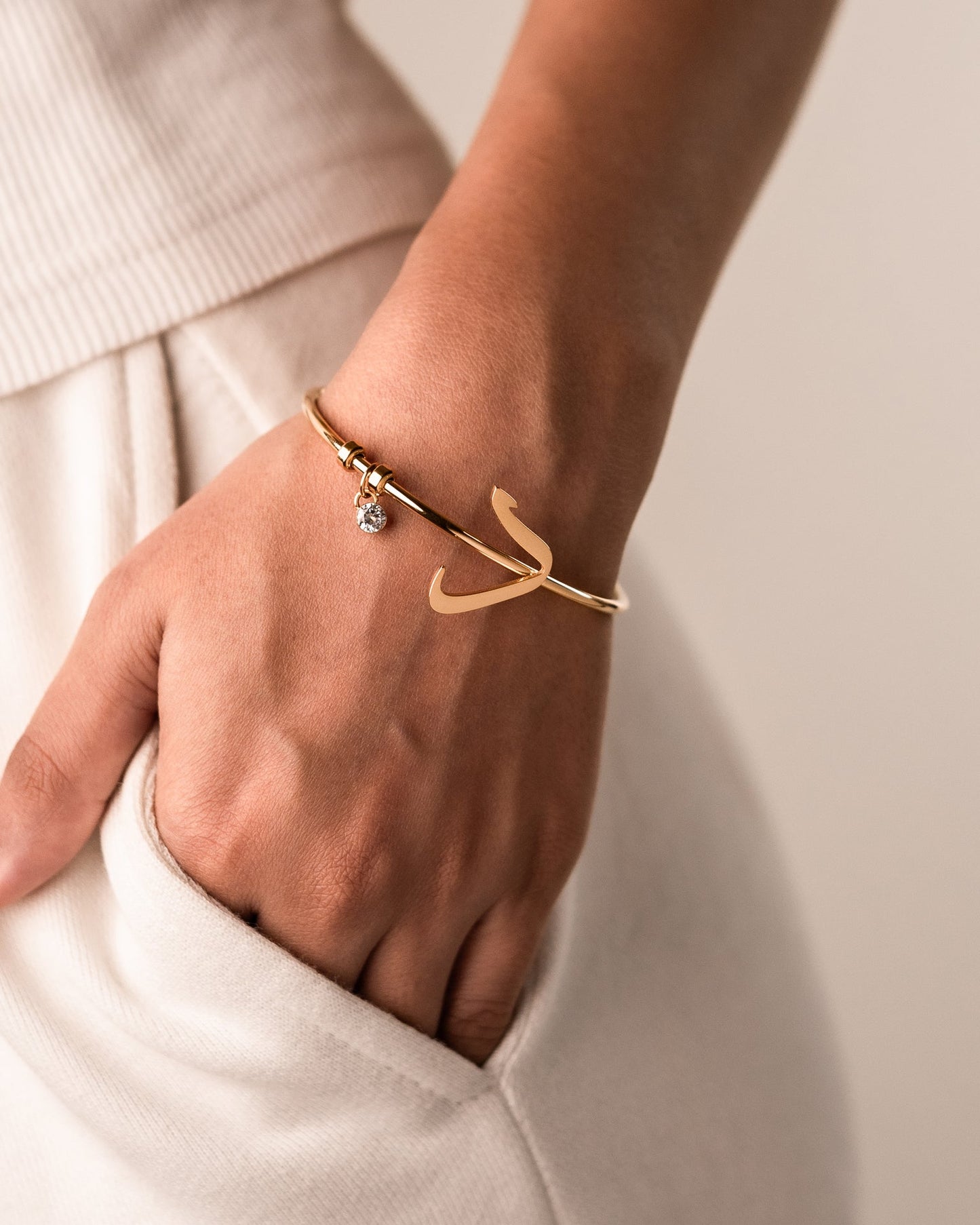 Arabic Letter Bracelet د