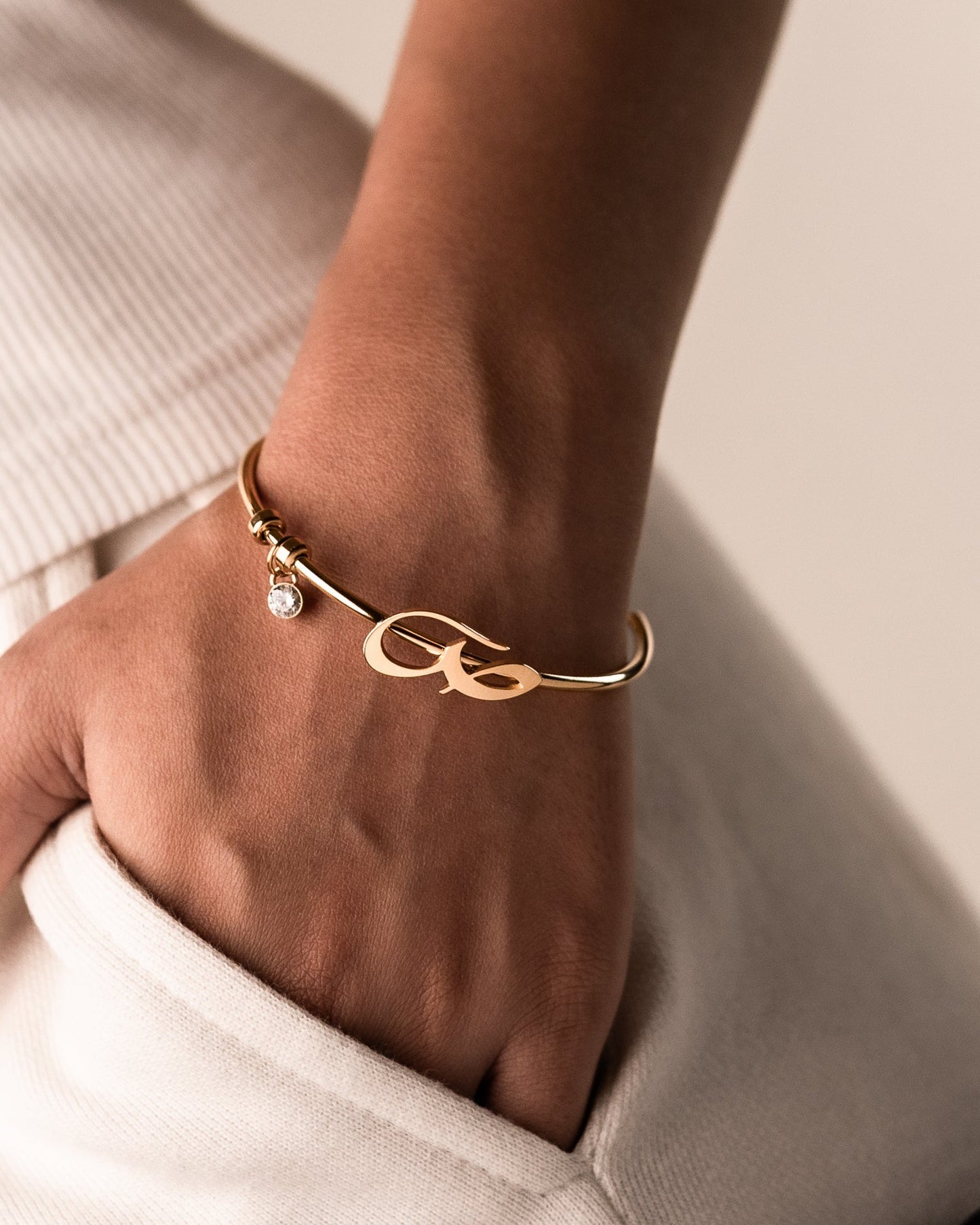 Arabic Letter Bracelet ص