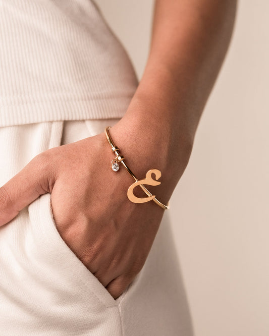 Arabic Letter Bracelet  ع