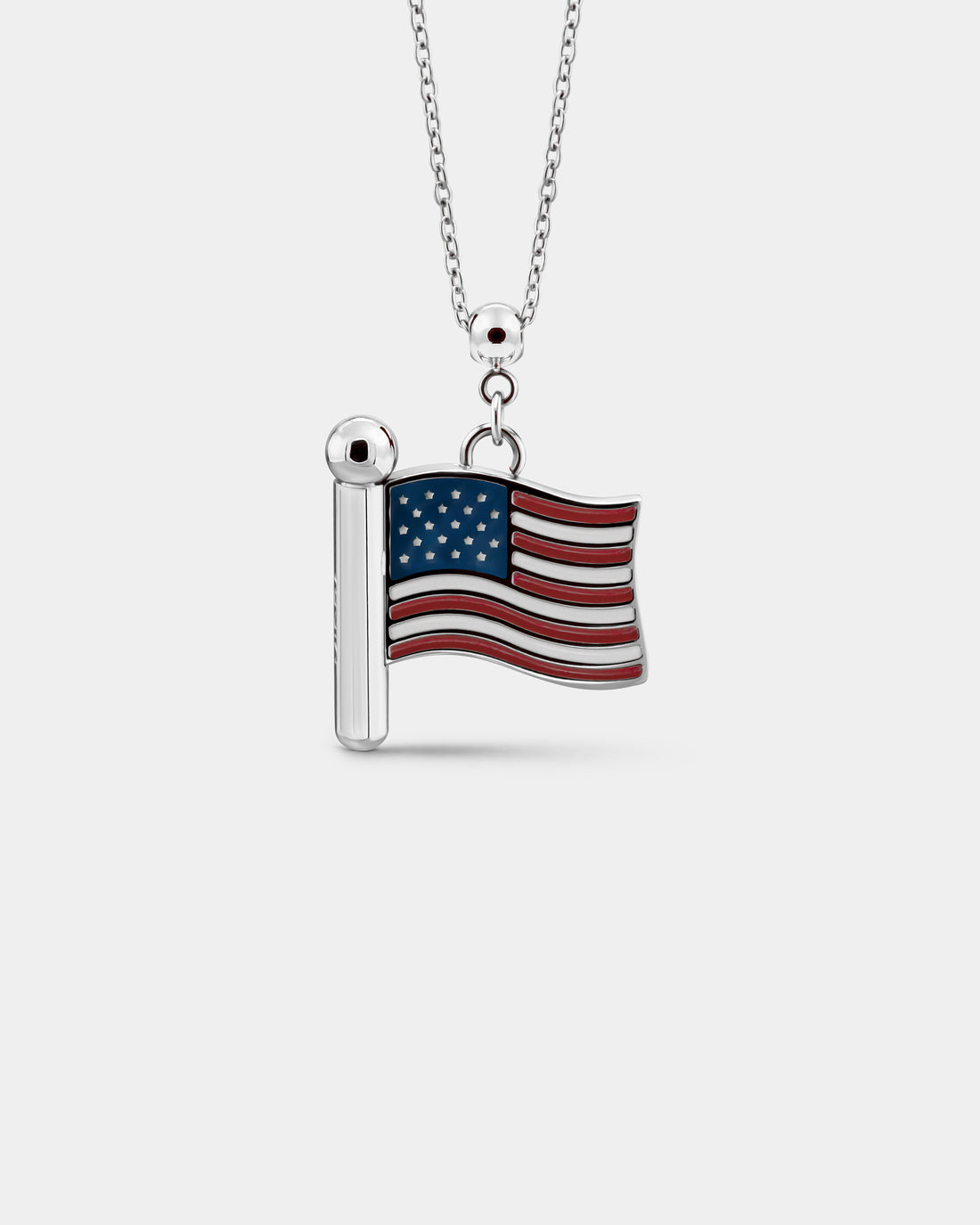 Charm flag USA (Silver)
